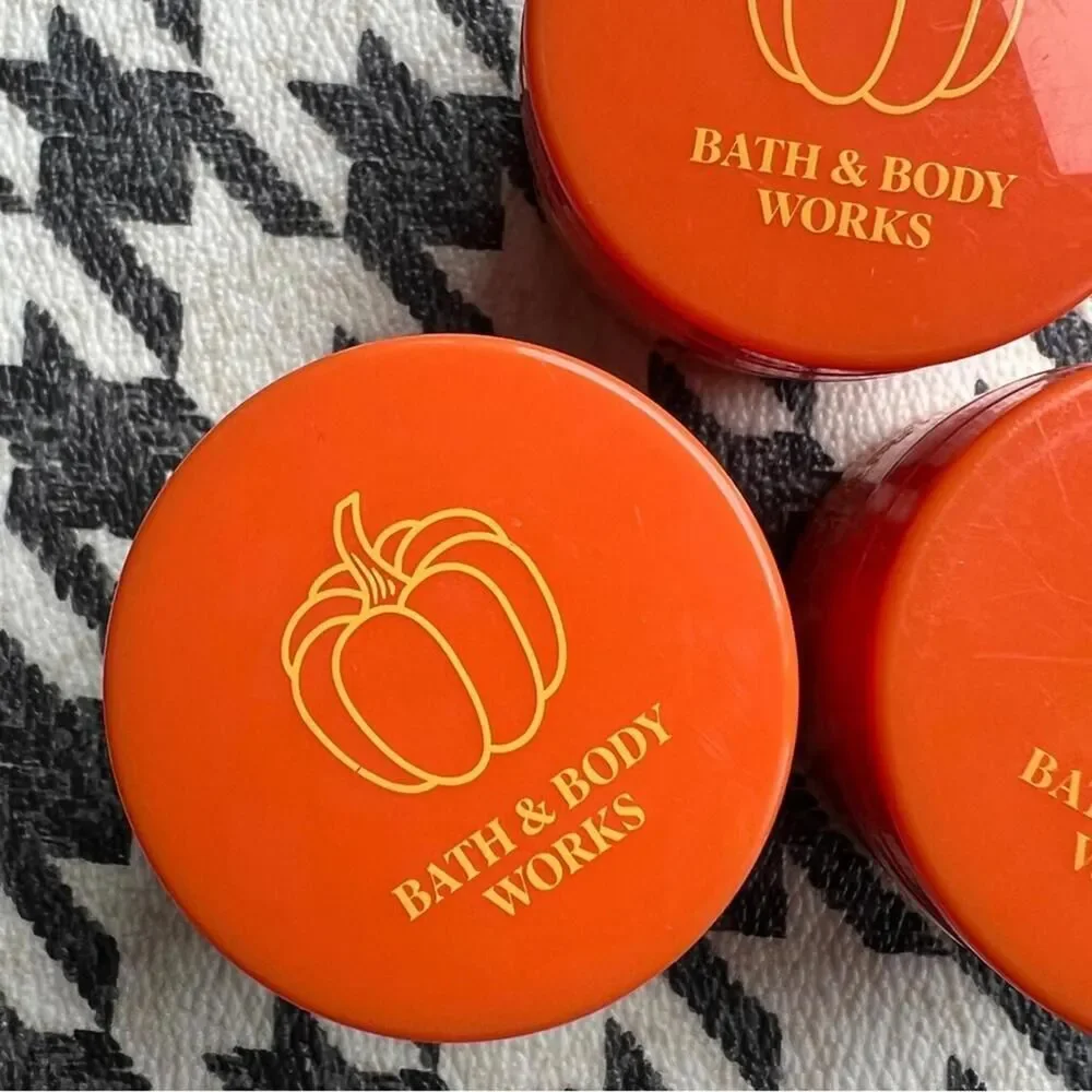 🆕 3 PUMPKIN SPICE LIP SCRUB BBW DISCONTINUED FALL EXFOLIATING NWT sealed RARE
